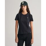 Gant T-Shirt »REG SHIELD KA T-SHIRT«, mit einer kleinen aufgestickten Wappen-Grafik auf der Brust