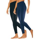 Vivance active Leggings, (2er-Pack), mit Gummibund, Loungewear