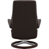 Stressless® Relaxsessel »View«, mit Signature Base, Größe M,Gestell Braun