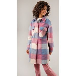 Aniston CASUAL Fleecejacke, in 2 unterschiedlichen Karo-Dessins