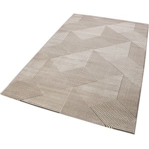 Esprit Teppich »Velvet Groove ESP-8780«, rechteckig, 12 mm Höhe, Kurzflor, Hoch Tief Struktur, Wohnzimmer, Schlafzimmer