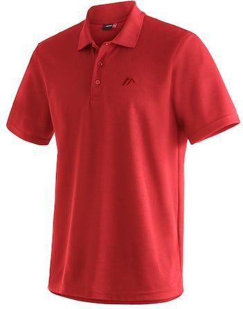 Maier Sports Funktionsshirt »Ulrich«, Herren Poloshirt, kurzarm Freizeit-Shirt mit Hemdkragen, Reg. Fit