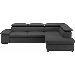 sit&more Ecksofa »Alcudia L-Form«, mit Armteilverstellung, optional Kopfteilverstellung und Bettfunktion