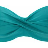 s.Oliver Bandeau-Bikini-Top »Spain«, in unifarben mit Wickeloptik