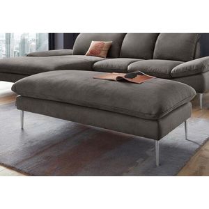 W.SCHILLIG Hocker »enjoy&MORE«, Füße Chrom glänzend, Breite 151 cm