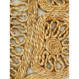 carpetfine Sisalteppich »Juteteppich Cate«, rechteckig, 13 mm Höhe, natürliches Pflanzenmaterial von Hand gewebt, Boho Style