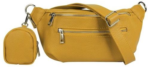 Samantha Look Gürteltasche, echt Leder, Made in Italy