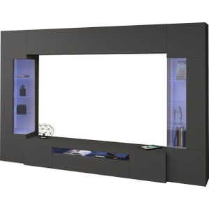 INOSIGN Wohnwand »New Egypt«, (4 St., Breite 290cm), bestehend aus 2 Stauraumvitrinen, 1 Lowboard, 1 Hängeschrank