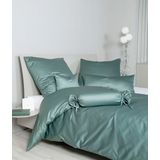 Janine Bettwäsche »Colors 31001«, (2 tlg.), in Mako Satin Qualität aus 100% Baumwolle, Bett- und Kopfkissenbezug mit Reißverschluss, pflegeleicht, feinfädig, MADE IN GREEN zertifiziert
