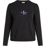 Calvin Klein Jeans Plus Sweatshirt »PLUS GRADIENT MONOLOGO CREWNECK«, in großen Größen