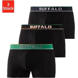 Buffalo Boxer »Boxershorts für Herren«, (Packung, 3 St.), aus Baumwoll-Mix