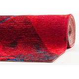 Sansibar Teppich »Keitum 008«, rechteckig, 3 mm Höhe, Flachgewebe, modernes Design, Motiv Gläser & gekreuzte Säbel