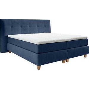 alina Boxspringbett »Luella«, ADA trendline Boxspringbett, inkl. Matratze und Viscoschaum-Topper