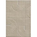 Ayyildiz Teppiche Teppich »ART 1121«, rechteckig, 8 mm Höhe, Läufer, 3D Hoch-Tief-Effekt, weicher Hochflor, pflegeleicht