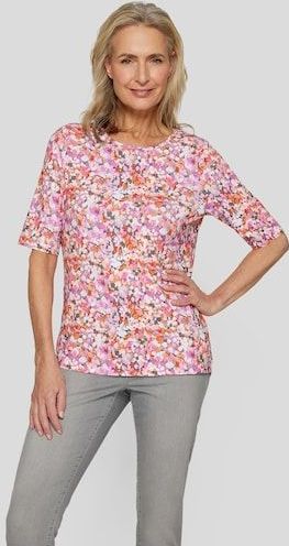 Rabe T-Shirt, mit All-Over Print