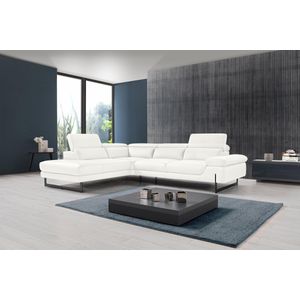 Egoitaliano Ecksofa »Queenie, extravagantes Sofa mit erstklassigem Sitzkomfort«, mit verstellbarer Armlehne und Kopfteilen für Wohlfühlkomfort