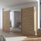 rauch Schwebetürenschrank »Kleiderschrank Schrank Garderobe AGORDO«, Top Innenausstattung, in 4 Breiten und 2 Höhen MADE IN GERMANY