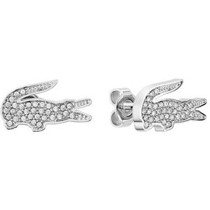 Lacoste Paar Ohrstecker »Schmuck Edelstahl Ohrrschmuck Ohrringe CROCODILE«, mit Glasstein