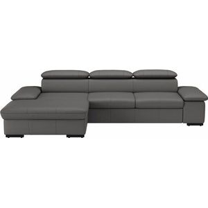 sit&more Ecksofa »Alcudia L-Form«, wahlweise mit Bettfunktion