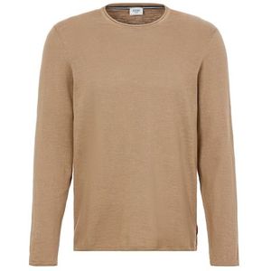 Joop Jeans Rundhalspullover »Barios«, mit Strukturmuster