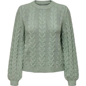 ONLY Rundhalspullover »ONLRUBINA LS CABLE O-NECK KNT NOOS«