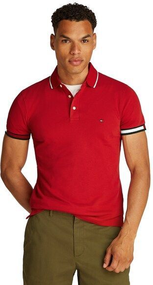 Tommy Hilfiger Poloshirt »FLAG CUFF SLIM FIT POLO«