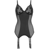 petite fleur gold Set: Corsage, (2 tlg., mit String), mit Strapshaltern, sexy Dessous, Reizwäsche