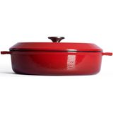 WOLL Kasserolle »Iron«, Gusseisen, (1 tlg.), Ø 28 cm, Induktion
