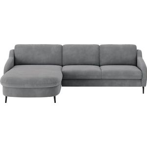 sit&more Ecksofa »Soul L-Form«, wahlweise mit Bettfunktion und Bettkasten oder Schubkasten
