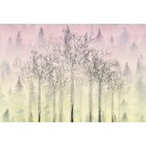 Architects Paper Fototapete »Atelier 47 Trees Artwork 2«, Wald, Vlies, Wand, Schräge, Decke