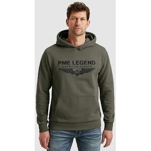 PME LEGEND Kapuzensweatshirt »Hooded soft terry with logo«, mit Logostickerei