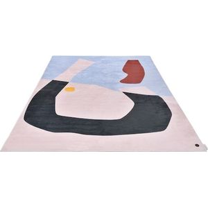 TOM TAILOR HOME Teppich »Shapes - ONE«, rechteckig, 5 mm Höhe, Kurzflor, bedruckt, modernes Design