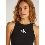 Calvin Klein Jeans Tanktop »MONOLOGO RIB TANK TOP«, mit Logostickerei