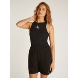 Calvin Klein Jeans Tanktop »MONOLOGO RIB TANK TOP«, mit Logostickerei