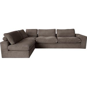 alina Ecksofa »Sandy«, mit losen Sitz und Rückenkissen, in modernem Cordstoff