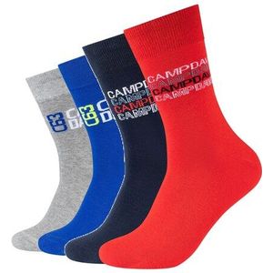 CAMP DAVID Socken »casual«, (4 Paar), mit Markenlogo