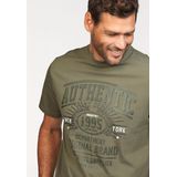 Man's World T-Shirt, Kurzarm, lässige Passform, bedrucktes Design, Rundhals