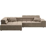 INOSIGN Ecksofa »Ancona incl. Kopfteilverstellung, OTTOs Choice, Breite 319cm, L-Form«, wahlweise motorische Sitztiefenverstellung, auch in Cord + Easy Care