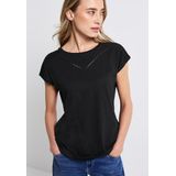 STREET ONE Shirttop, mit Deko-Tape