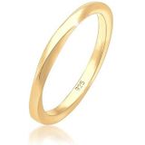 Elli Fingerring »Gedreht Trend Basic 925er Silber«