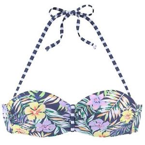 Venice Beach Bandeau-Bikini-Top »Summer«, mit geraffter Mitte