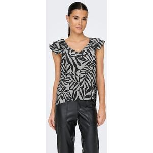 ONLY Blusenshirt »ONLASTA LIFE CAPSLEEVE V-NECK TOP PTM«