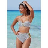Venice Beach Highwaist-Bikini-Hose »Camie«, mit gekreuzten, seitlichen Bändern