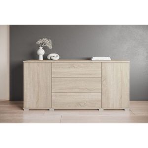 INOSIGN Sideboard »Kenia«, (1 St.), Modernes Sideboard mit 3 Schubladen und 4 Fächern, Breite 150 cm