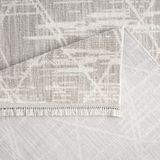 Carpet City Teppich »CLASICO 9162«, rechteckig, 11 mm Höhe, Läufer, Kurzflor, Hochtief-Muster, Boho, Fransen, Wohnzimmer