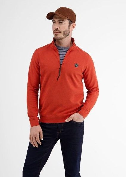 LERROS Sweatjacke »LERROS Sweat-Troyer in Strukturqualität«
