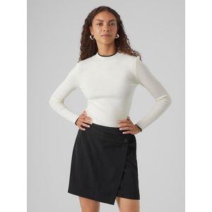 Vero Moda Rundhalspullover »VMFLOUNCY LS HIGHNECK PULLOVER GA«
