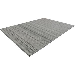 Kayoom Teppich »Phoenix 210«, rechteckig, 6 mm Höhe, Dezenter Jacquard-Teppich, Flachflor, Aus pflegeleichten Materialien