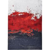 Gino Falcone Teppich »Cosima-116«, rechteckig, 3 mm Höhe, flachgeweber Jaquard-Teppich, mit Chenillegarn, modernes Design