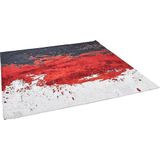 Gino Falcone Teppich »Cosima-116«, rechteckig, 3 mm Höhe, flachgeweber Jaquard-Teppich, mit Chenillegarn, modernes Design